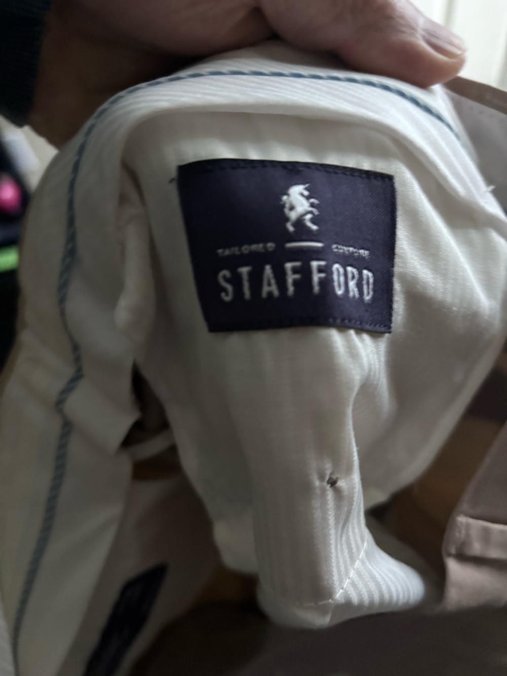 Men’s Khaki Stafford Suit - Picture 3 of 6
